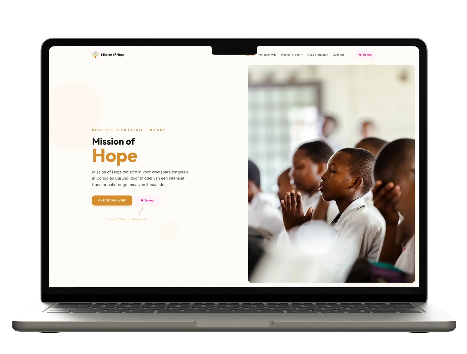 Mission of Hope - Digitaal Contentplatform